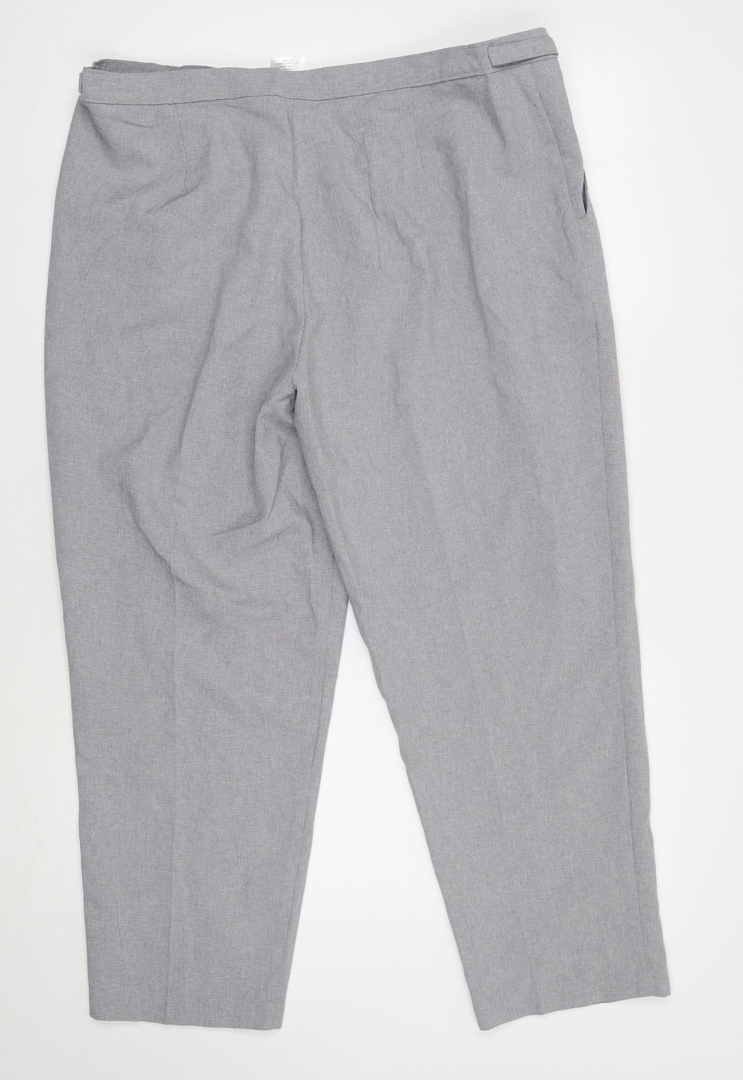 Damart Womens Grey   Trousers  Size 20 L26 in