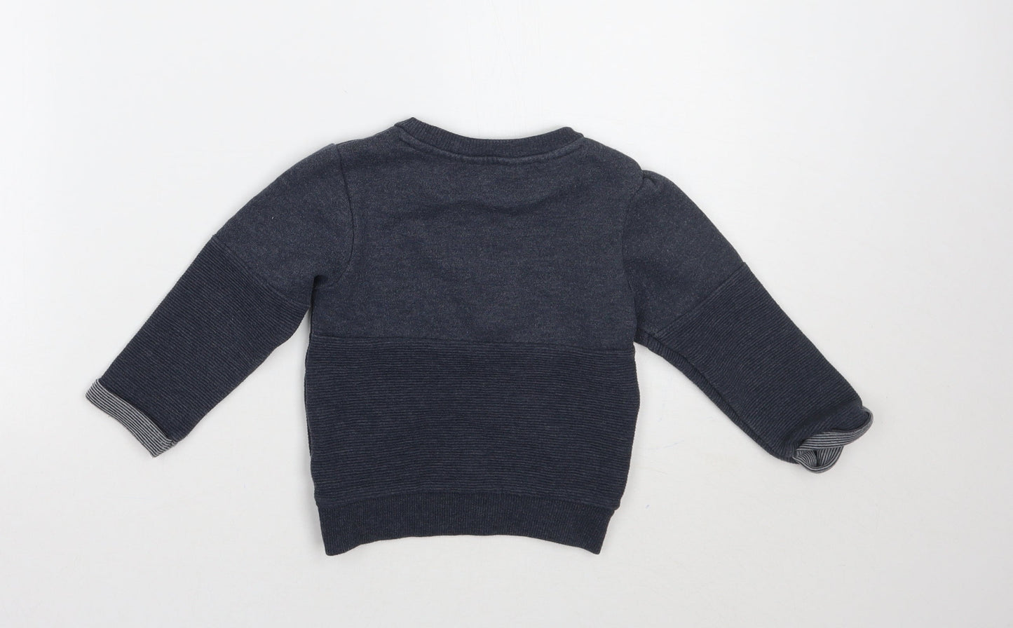 Primark Boys Blue   Pullover Jumper Size 18-24 Months
