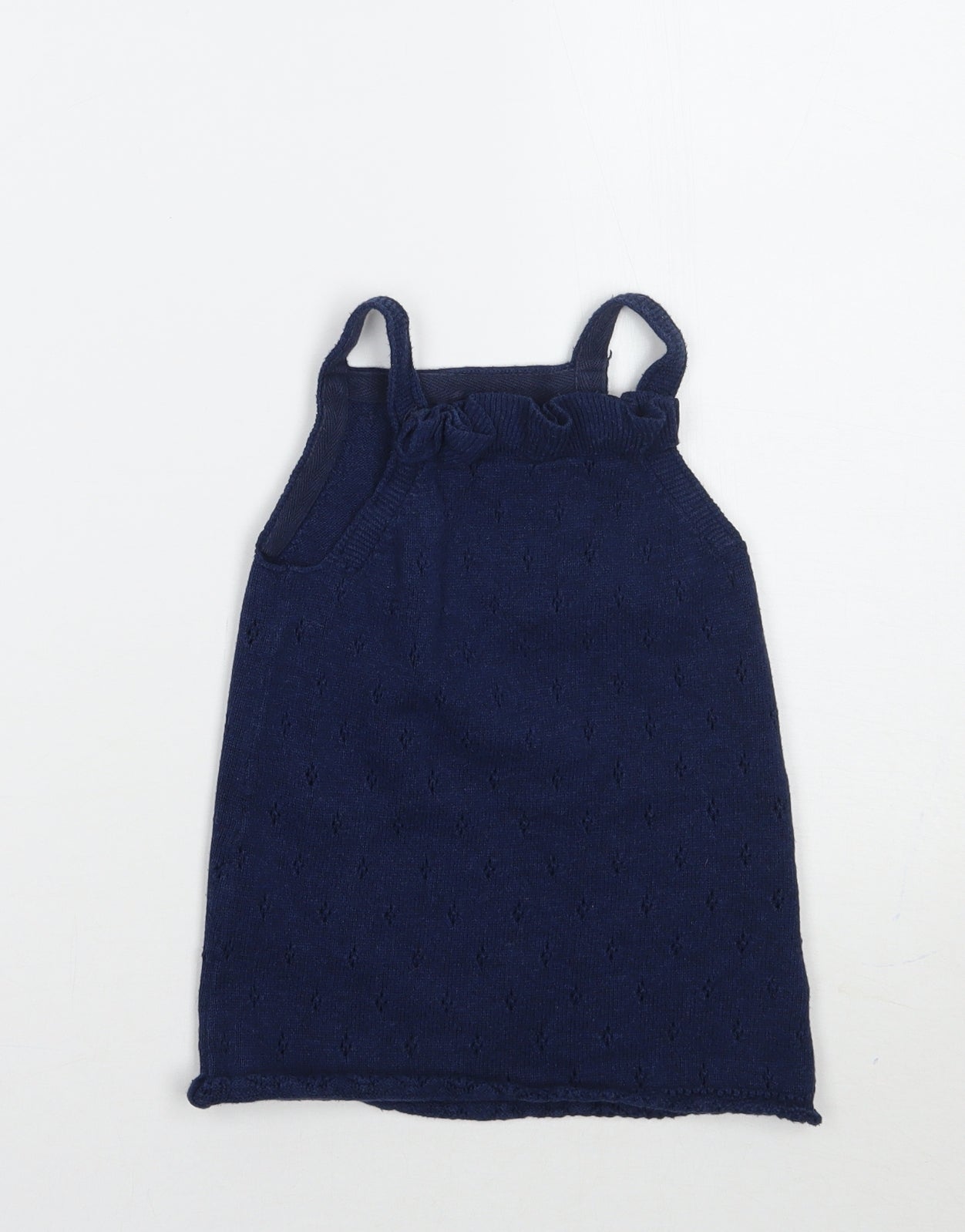 TU Girls Blue   Basic Tank Size 9-12 Months