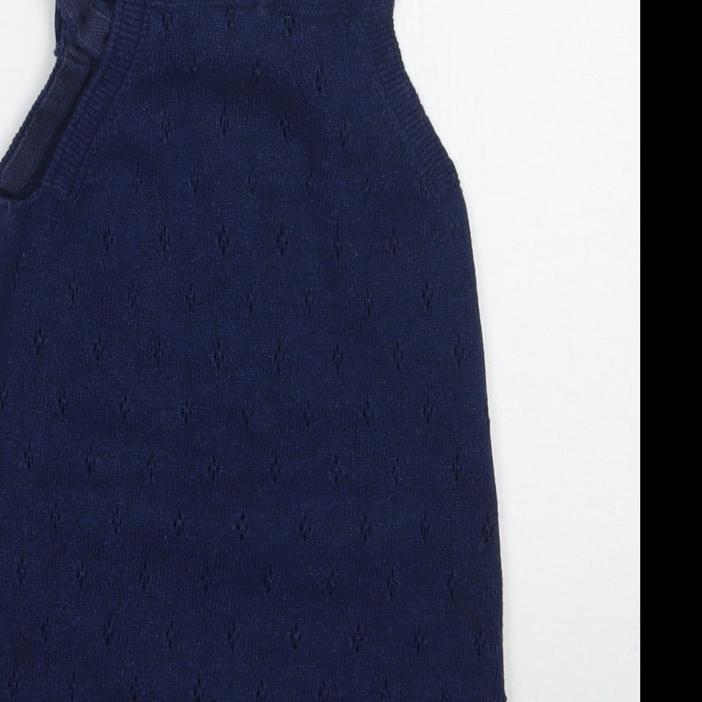TU Girls Blue   Basic Tank Size 9-12 Months