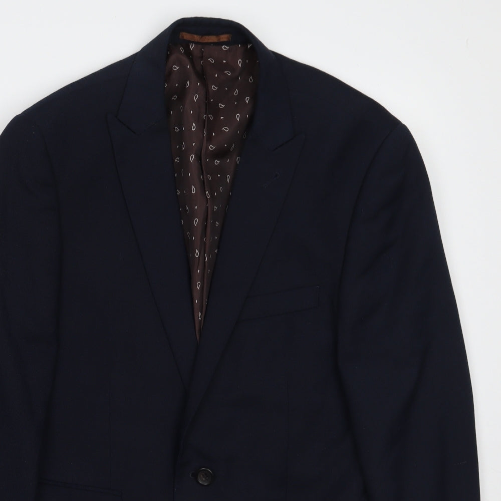 NEXT Mens Blue   Jacket Suit Jacket Size 38