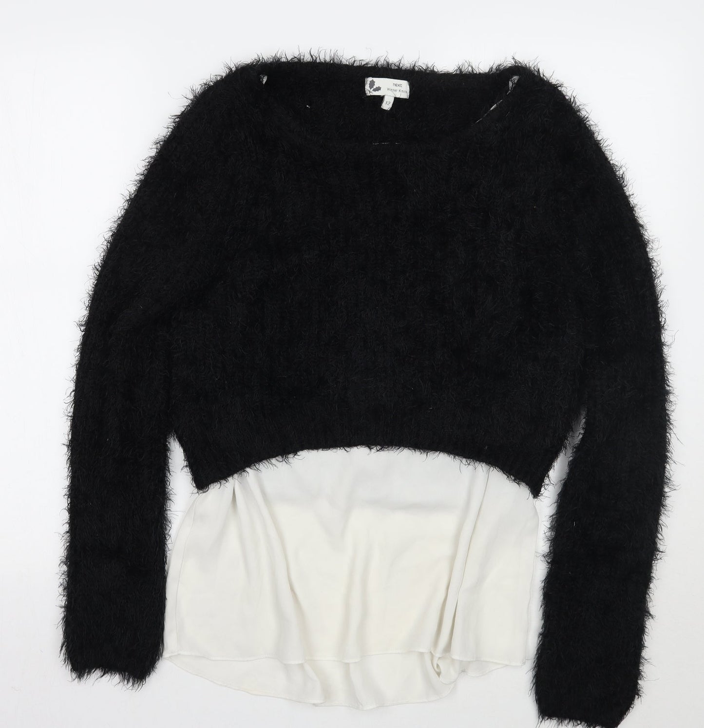 NEXT Womens Black   Pullover Jumper Size 12