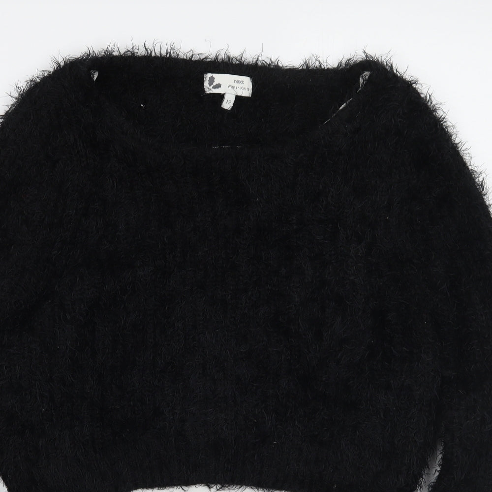 NEXT Womens Black   Pullover Jumper Size 12