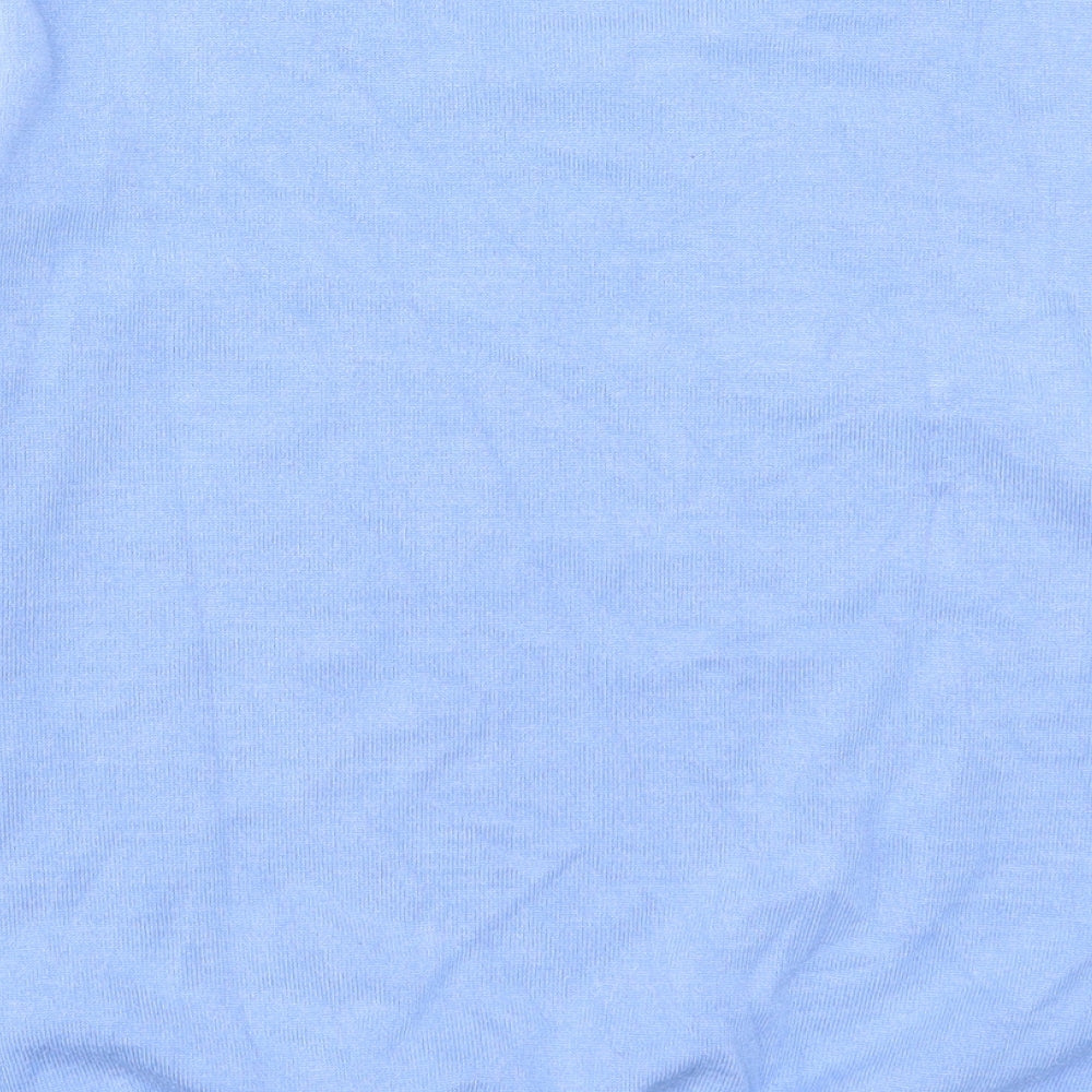 Vida Vi Womens Blue  Knit Pullover Jumper Size M