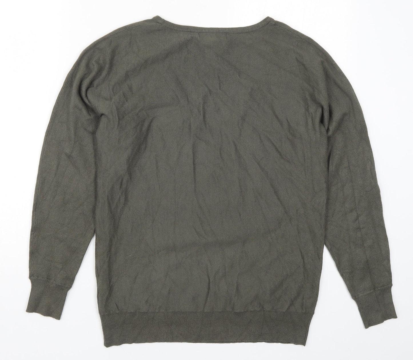Primark Womens Green  Knit Pullover Jumper Size 10