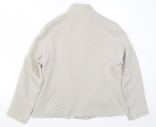 Preworn Womens Grey   Jacket  Size 16