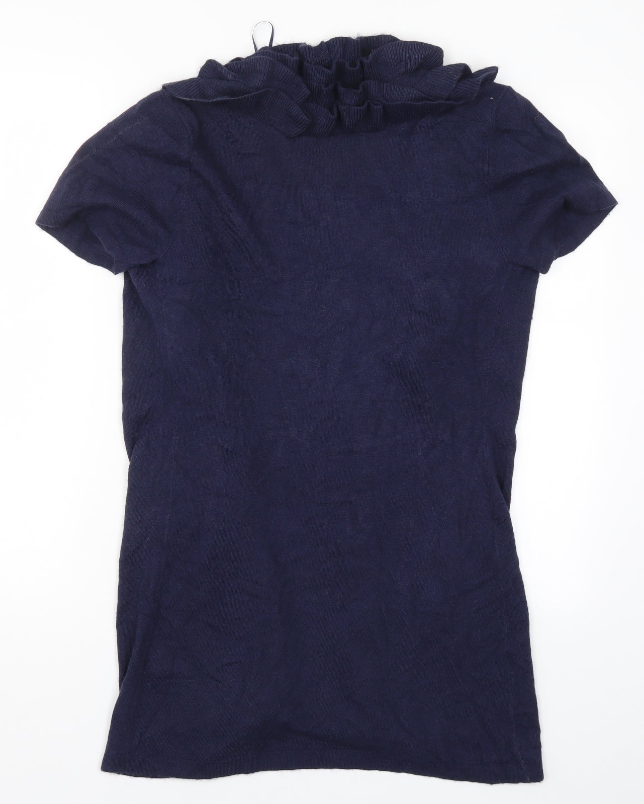 Marks and Spencer Womens Blue  Knit Cardigan Jumper Size 8