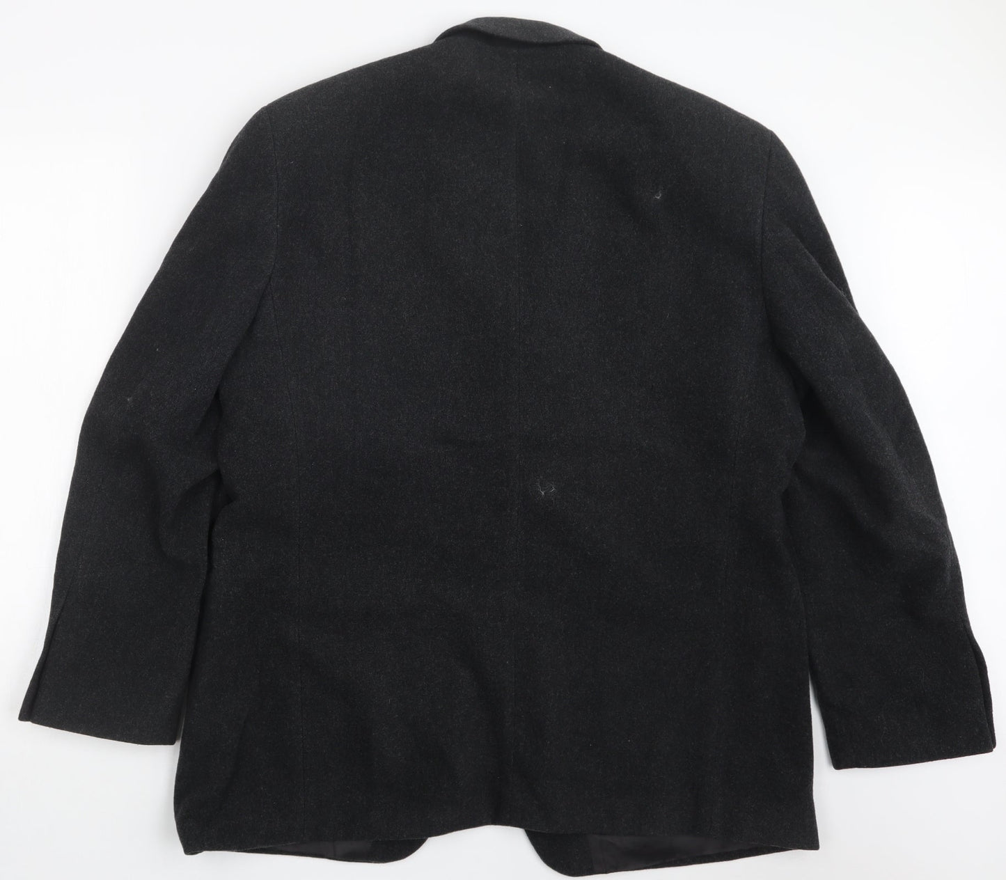 Pinstripe Mens Black   Jacket Suit Jacket Size 42