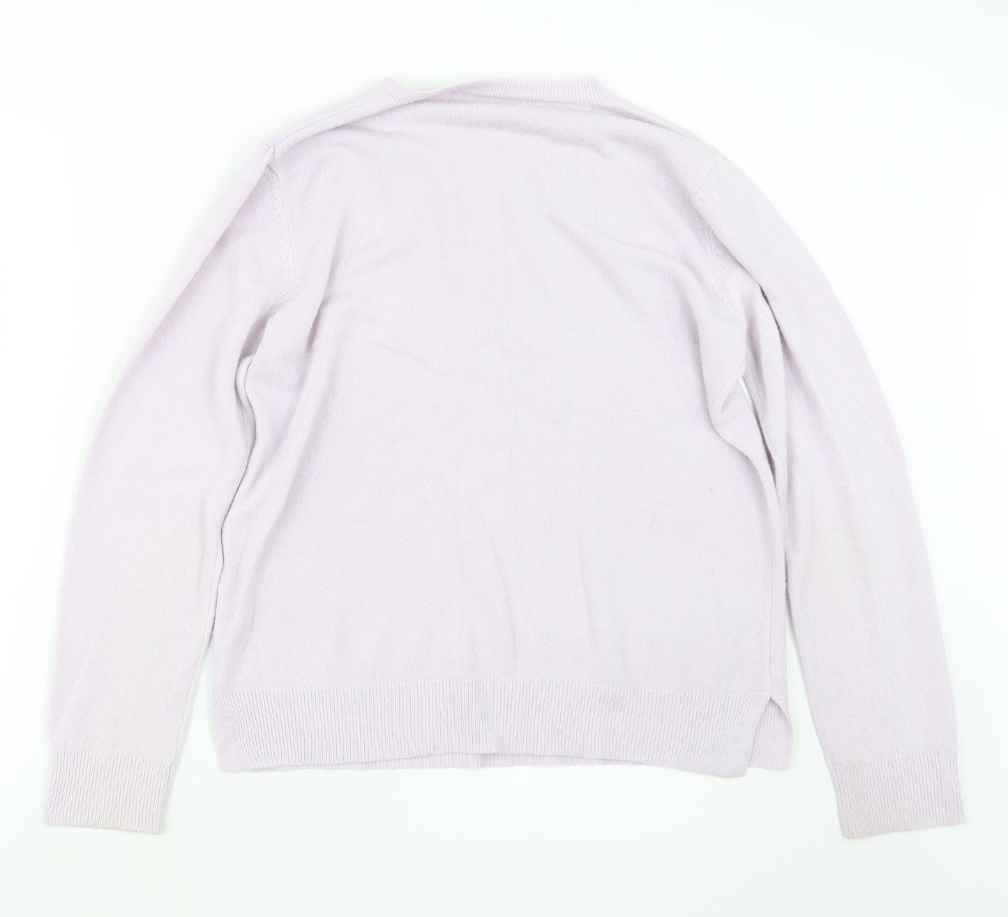 Marks and Spencer Womens Purple  Knit Pullover Jumper Size 12