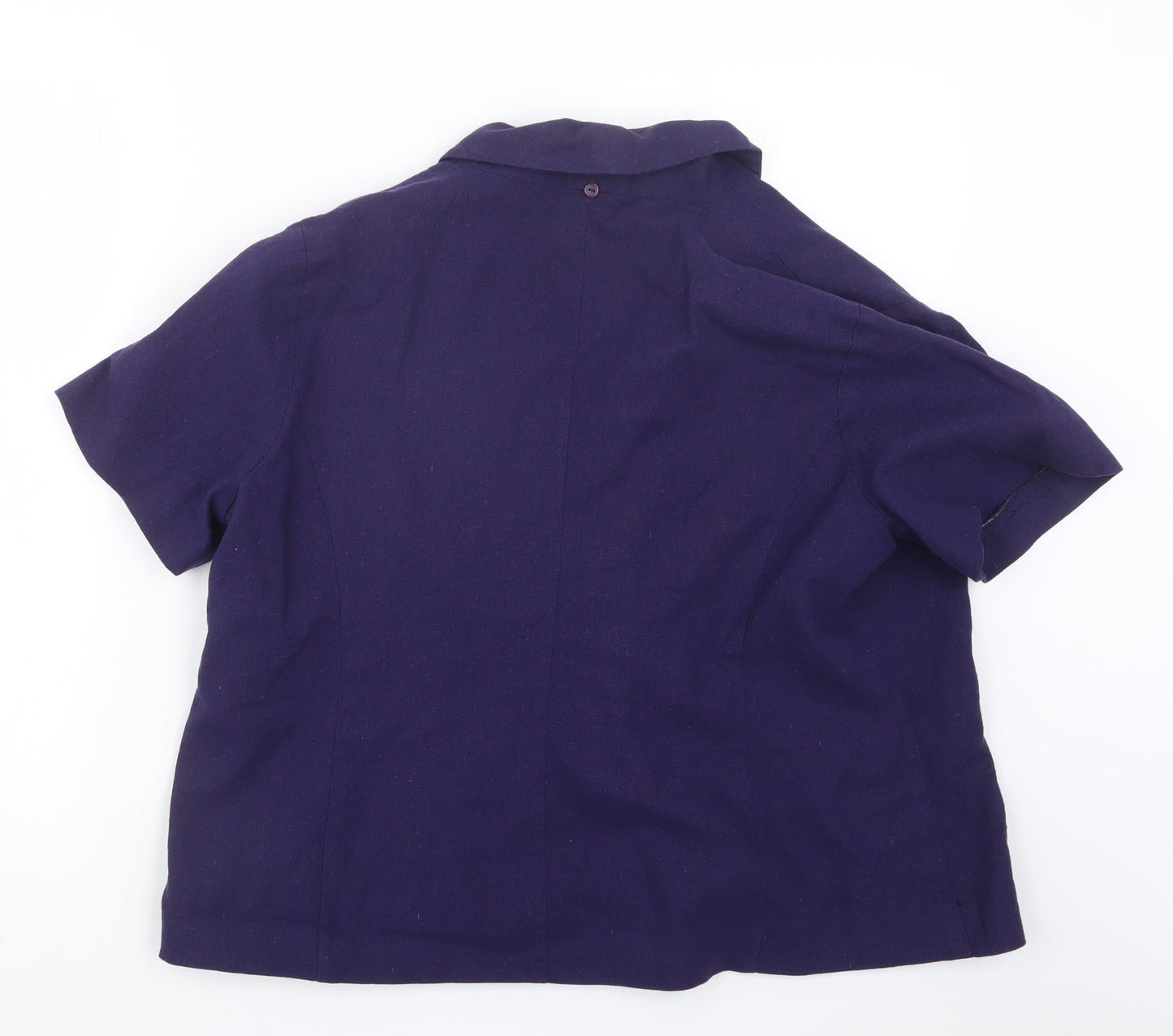 Hudson & Onslow Womens Blue   Jacket  Size 18