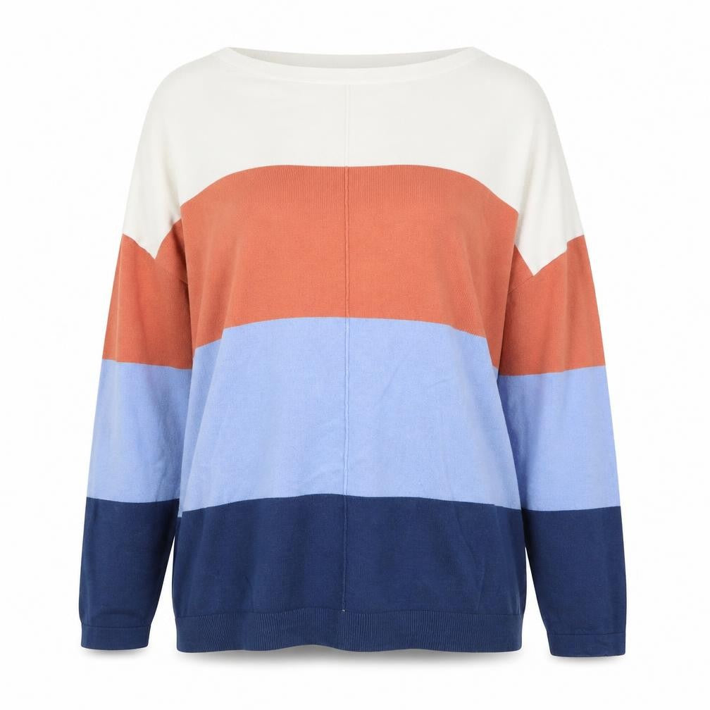 Isela Womens Blue   Pullover Jumper Size L