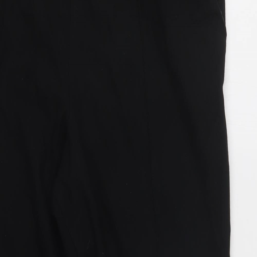 Preworn Womens Black   Trousers  Size 30 in L27.5 in