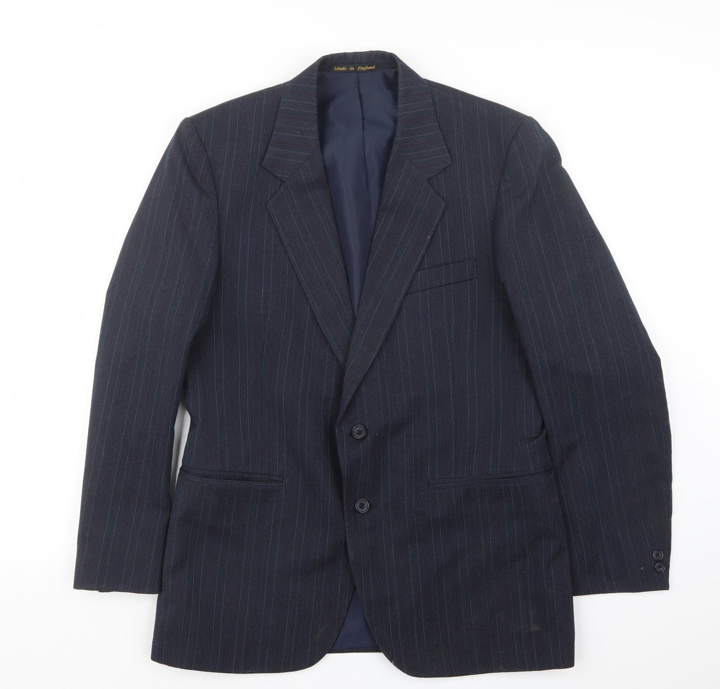 Men's Club Mens Blue   Jacket Suit Jacket Size 36