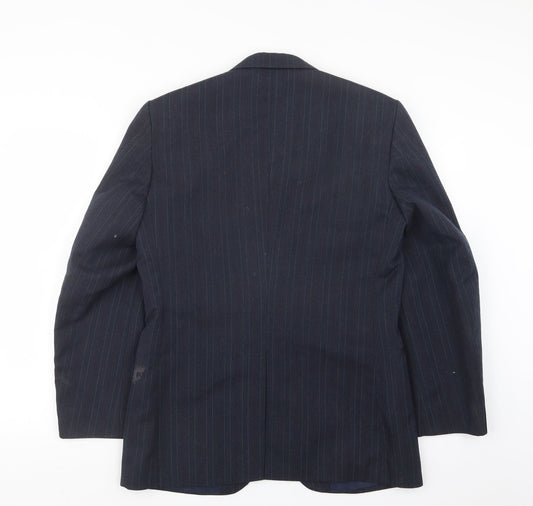 Men's Club Mens Blue   Jacket Suit Jacket Size 36
