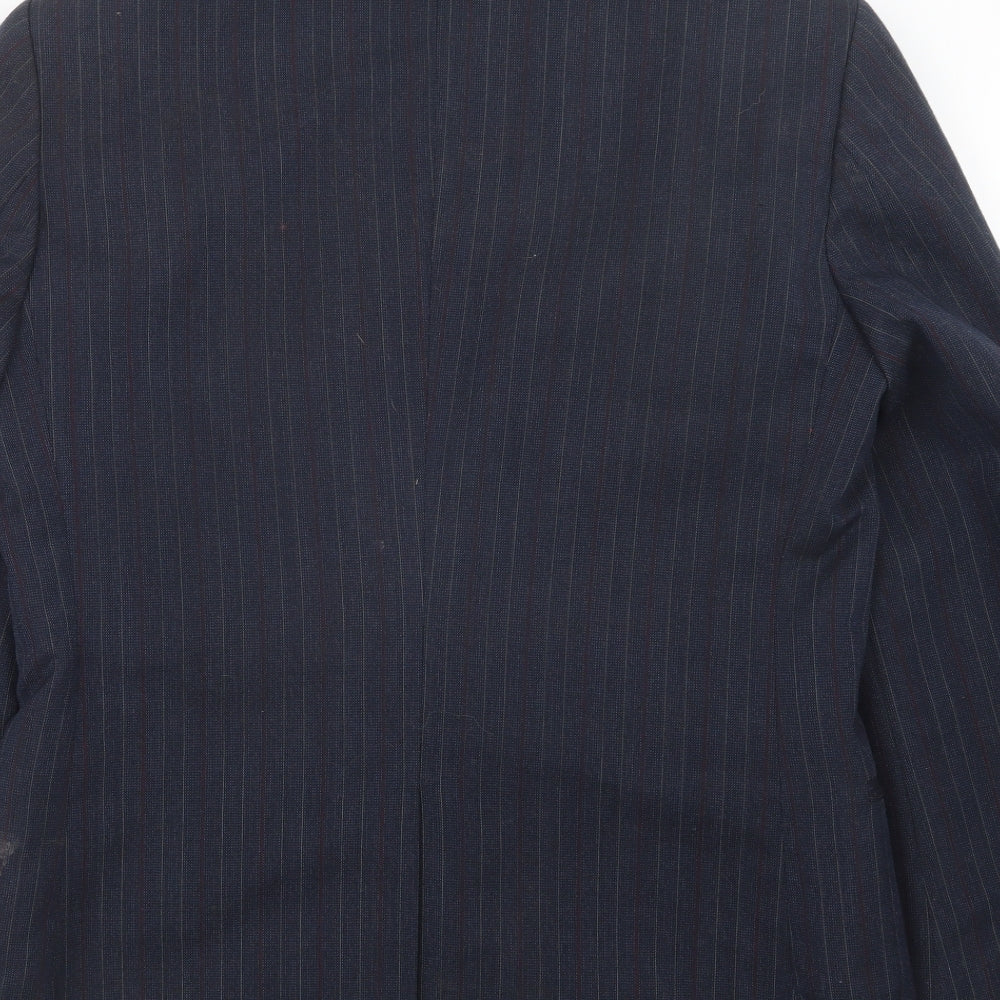 Men's Club Mens Blue   Jacket Suit Jacket Size 36