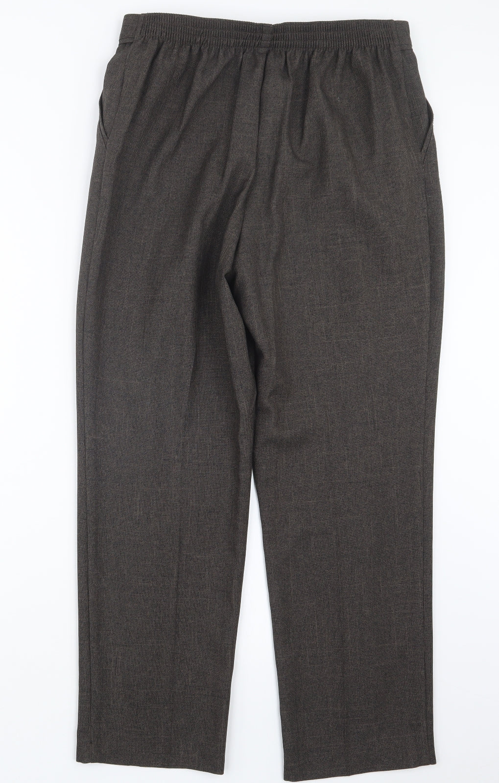 Marks and Spencer Womens Brown   Trousers  Size 12 L26 in