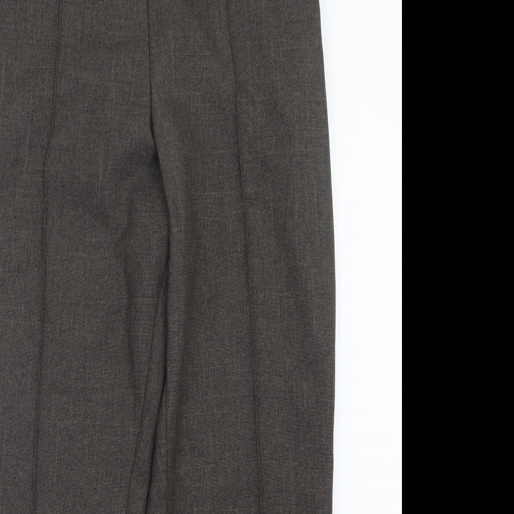 Marks and Spencer Womens Brown   Trousers  Size 12 L26 in