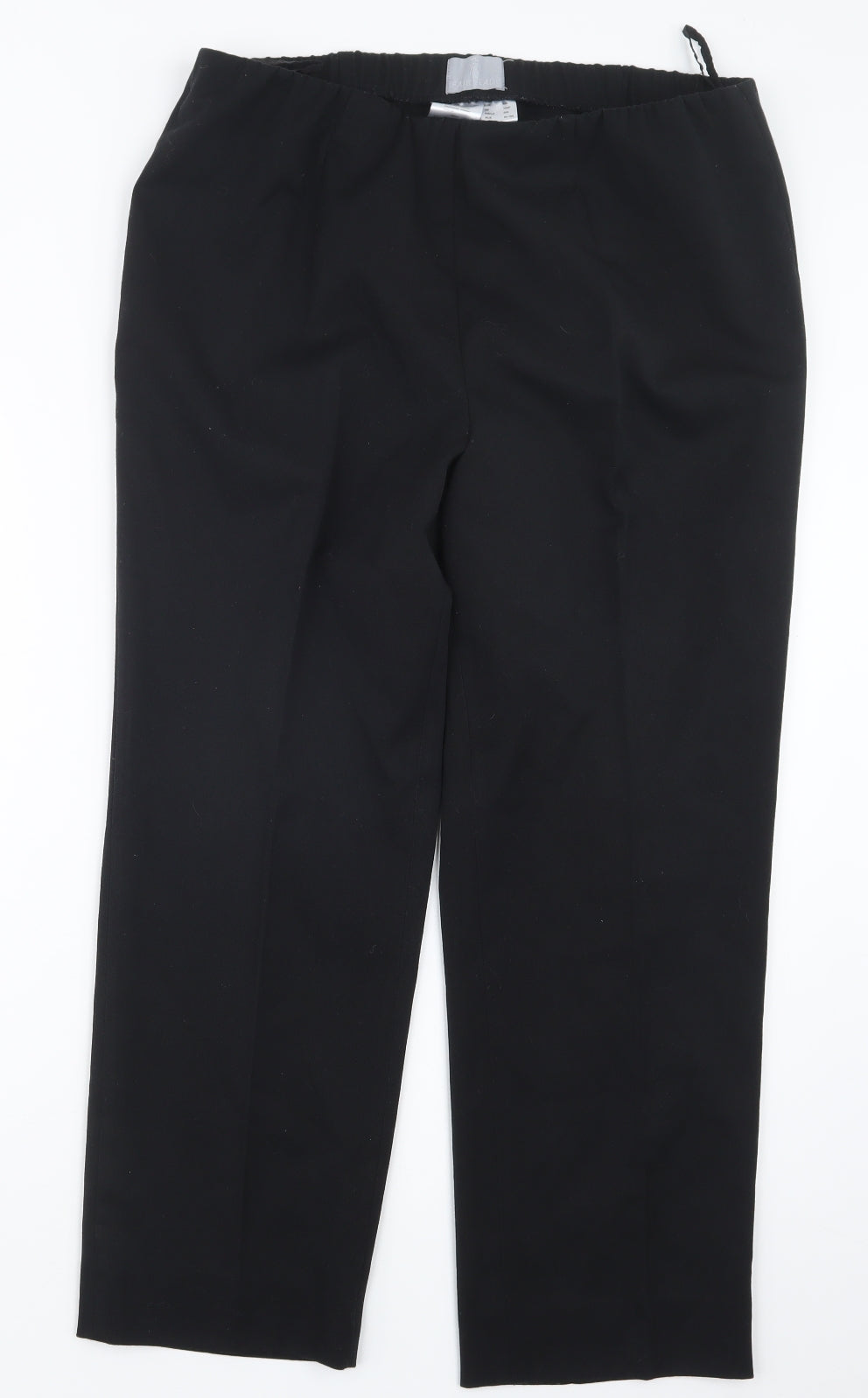 Fair Lady Womens Black   Trousers  Size 16 L24 in