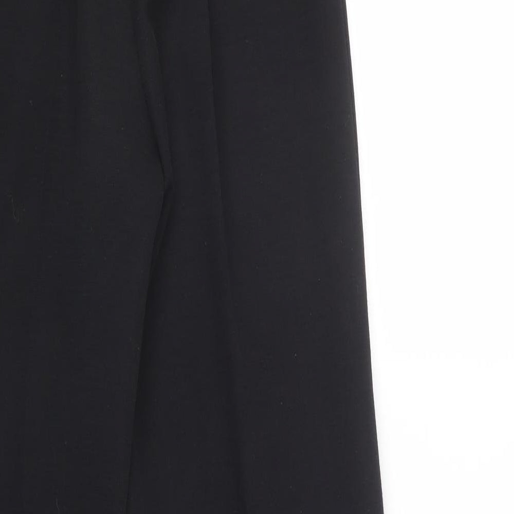 dacron Womens Black   Trousers  Size 14 L30 in