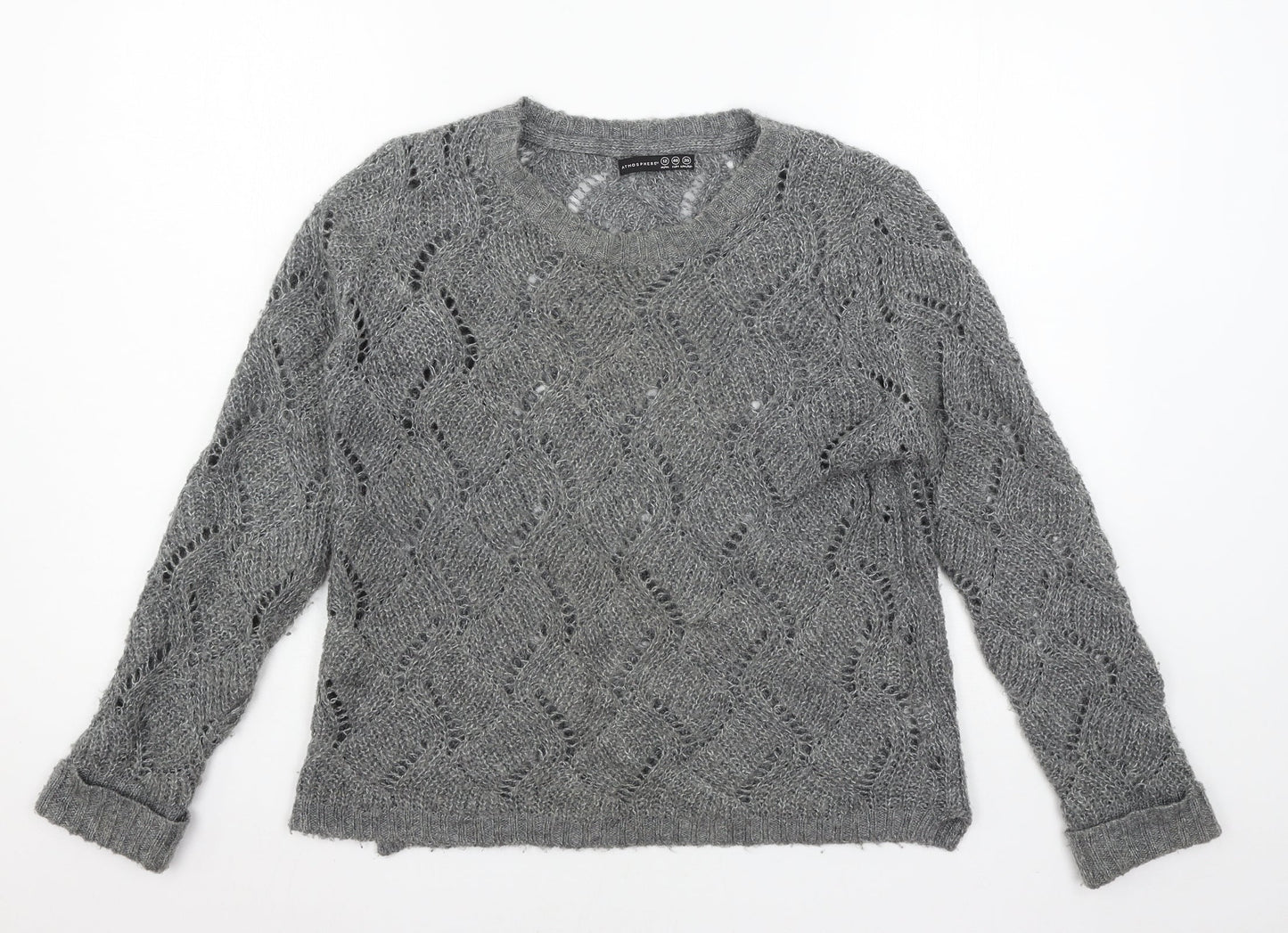 Atmosphere Womens Green  Knit Pullover Jumper Size 12