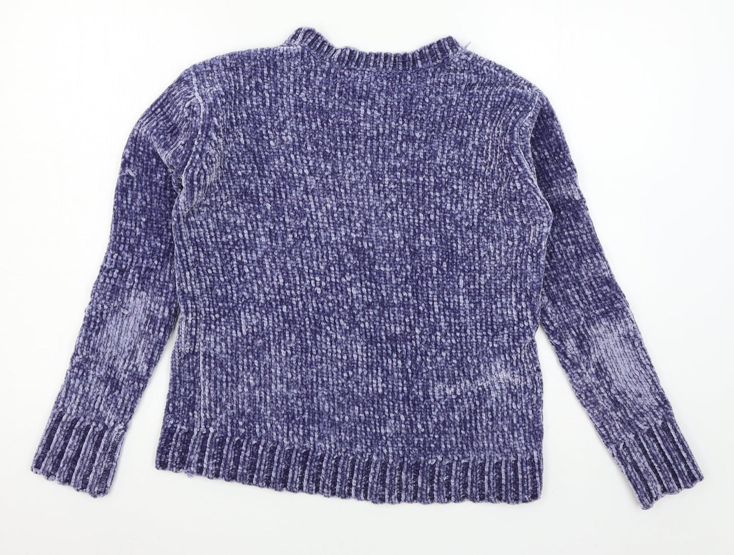 Primark Womens Blue  Knit Pullover Jumper Size 4