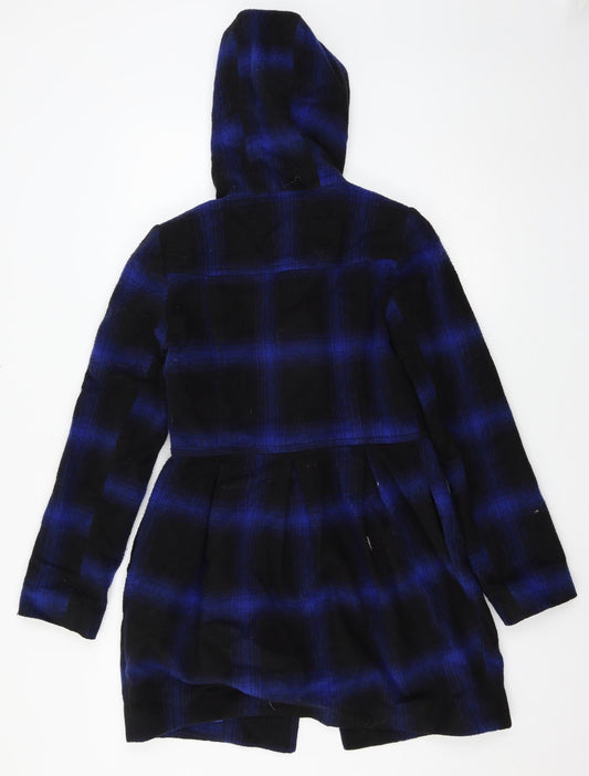 Be Beau Womens Black   Parka Coat Size 8