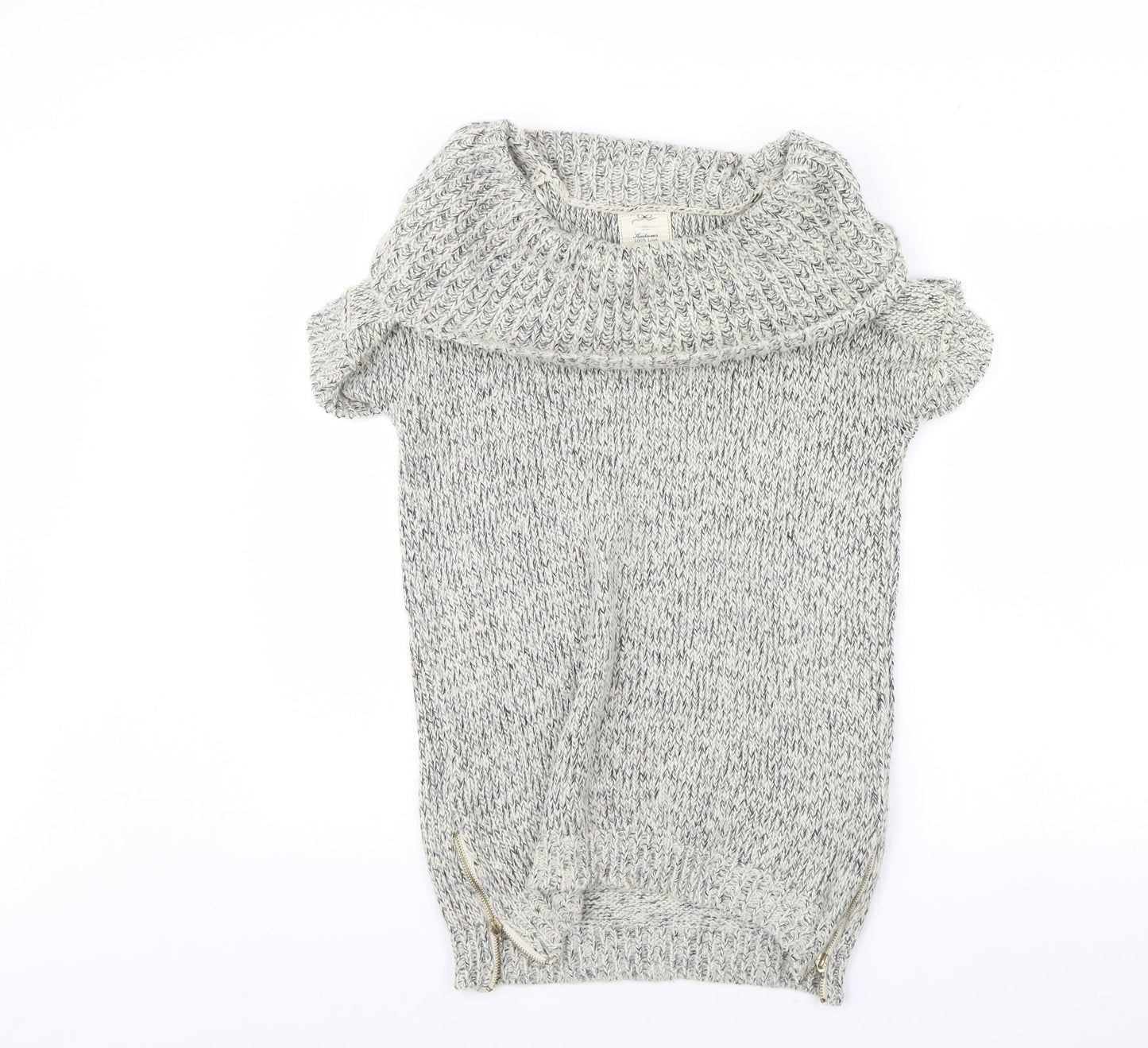 New Look Womens Grey   Pullover Jumper Size S