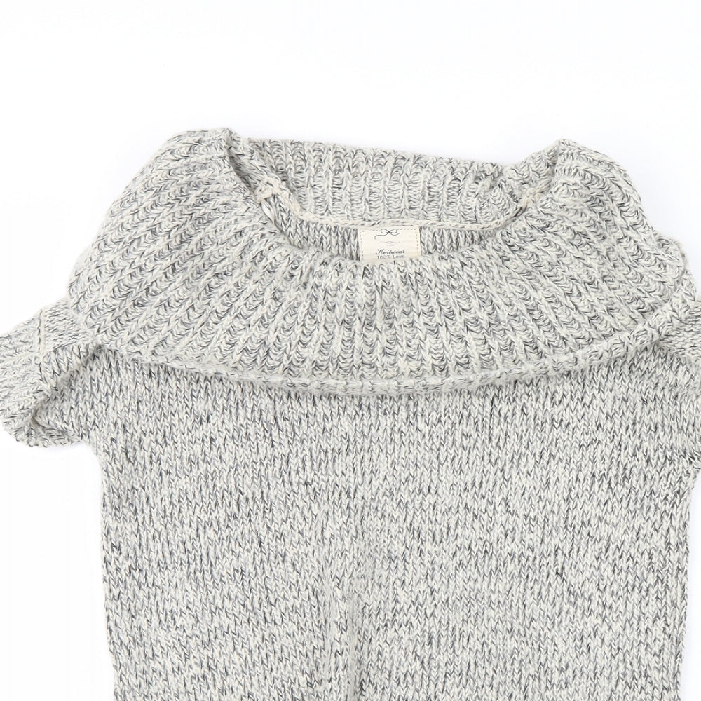 New Look Womens Grey   Pullover Jumper Size S