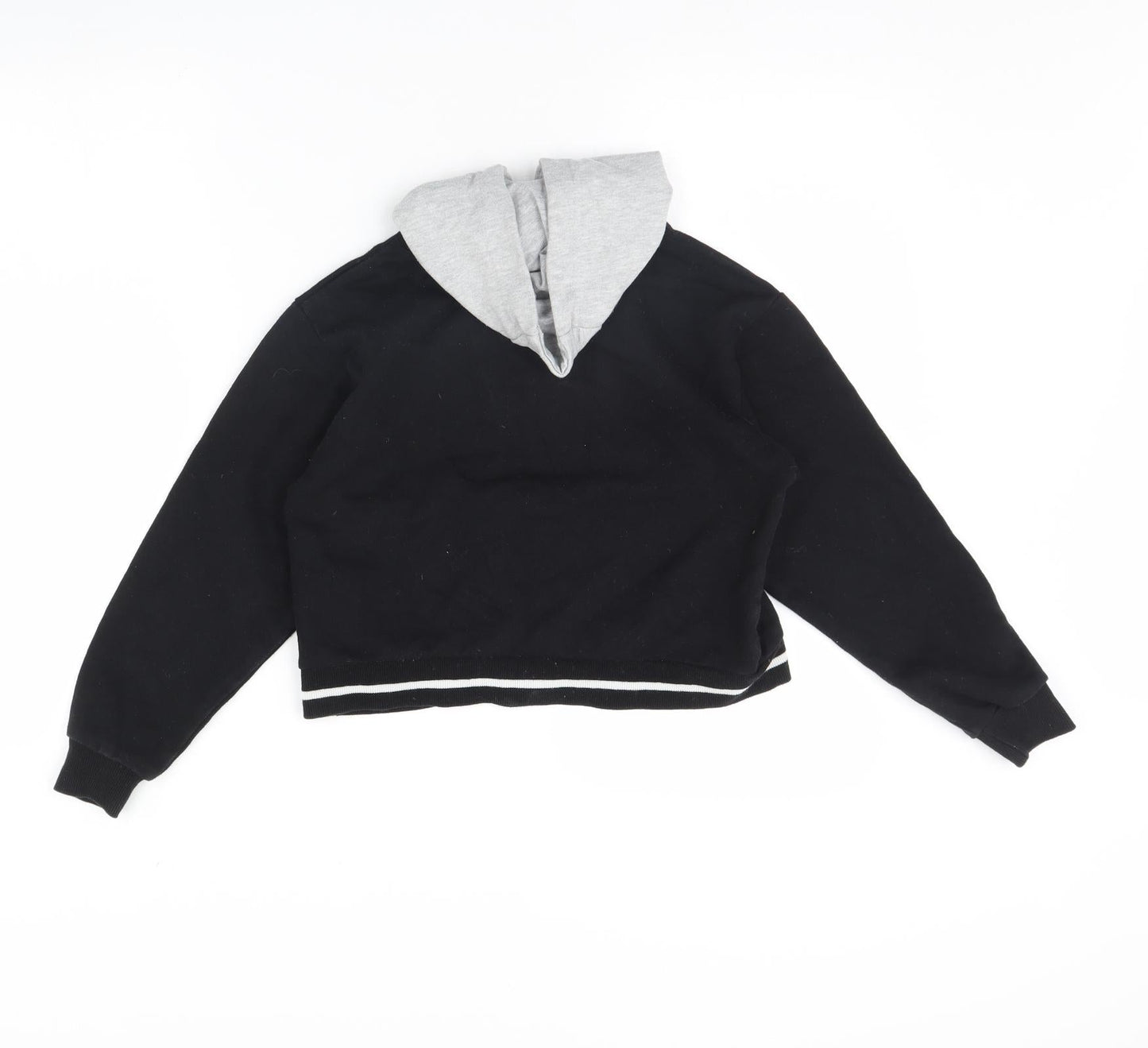 Primark Girls Grey   Pullover Hoodie Size 10 Years