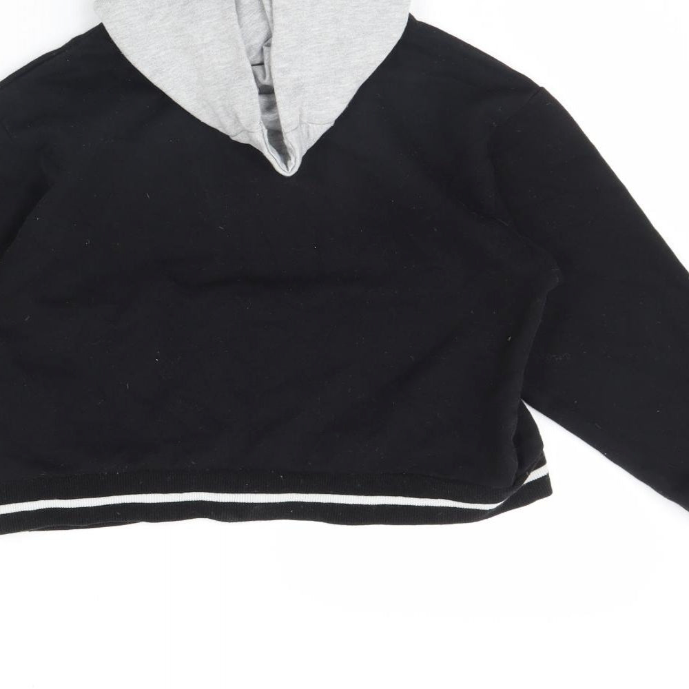 Primark Girls Grey   Pullover Hoodie Size 10 Years