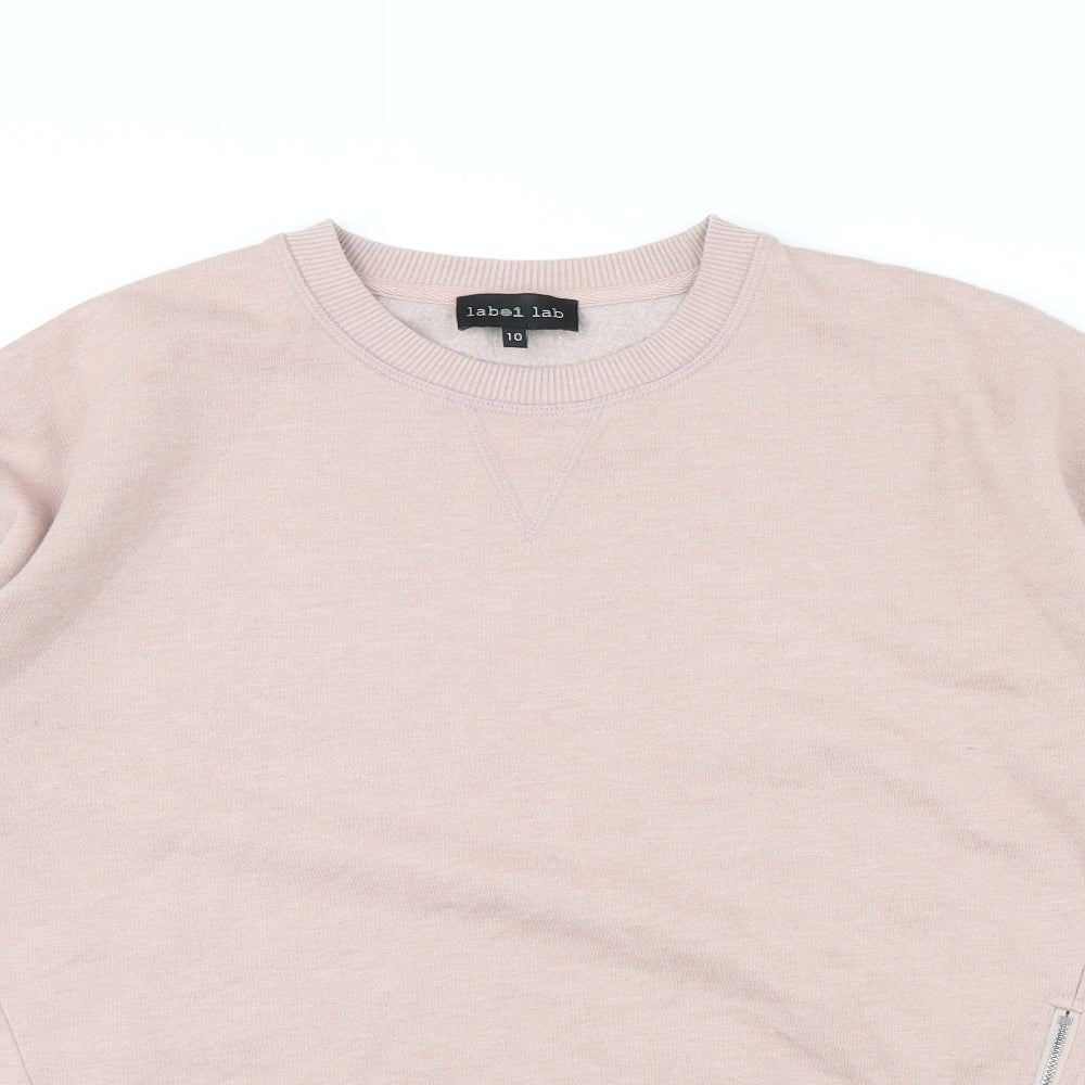 Label Lab Womens Pink   Pullover Jumper Size 10
