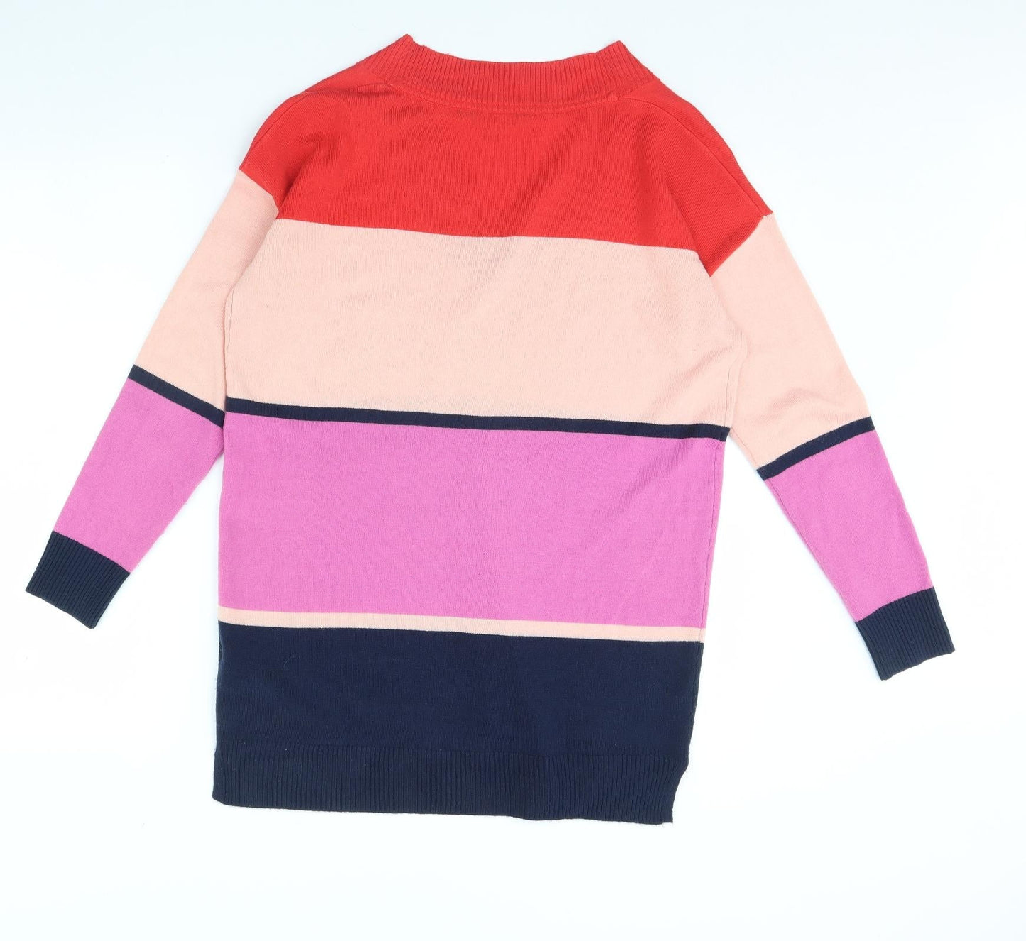 Principles Womens Blue Striped  Pullover Jumper Size 10