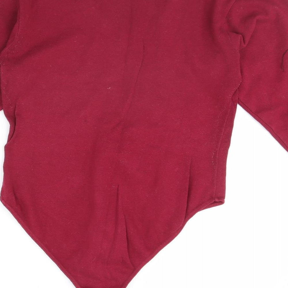 Para Womens Pink   Bodysuit One-Piece Size L