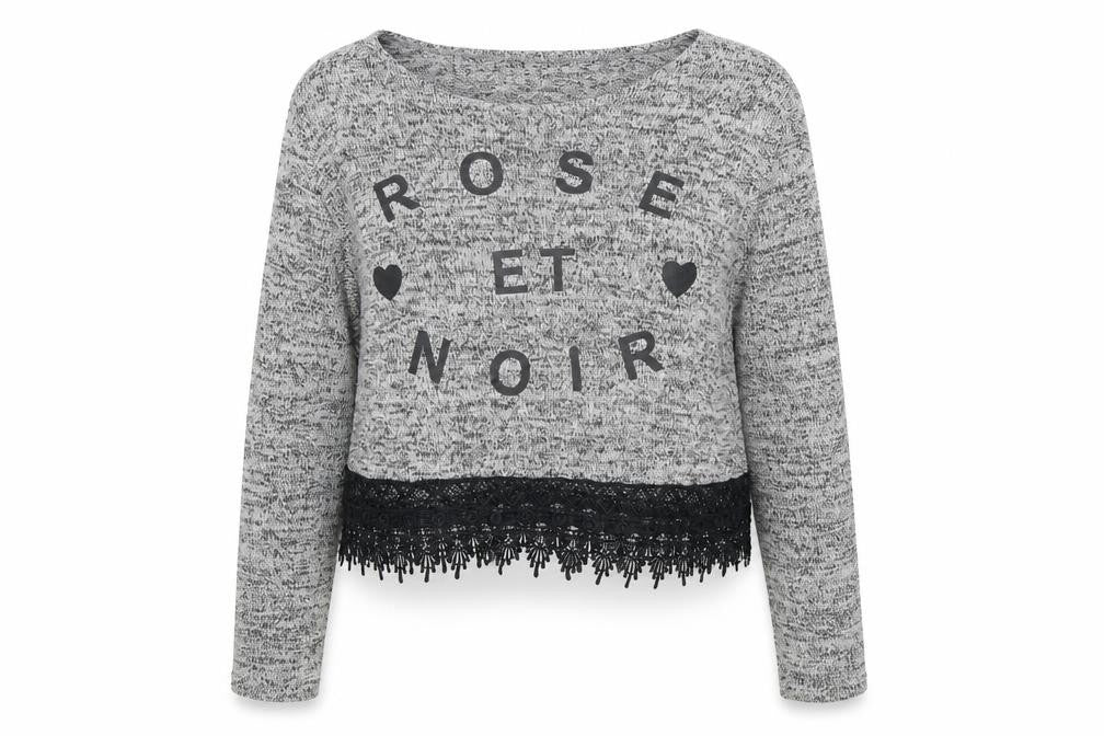 H&M Womens Grey   Pullover Jumper Size L