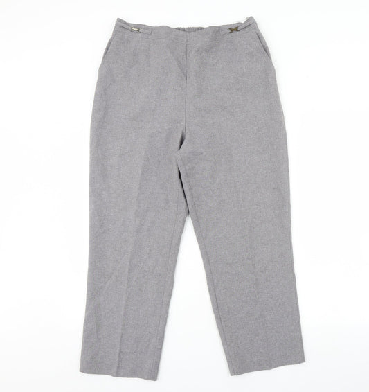 BHS Womens Grey   Trousers  Size 14 L29 in