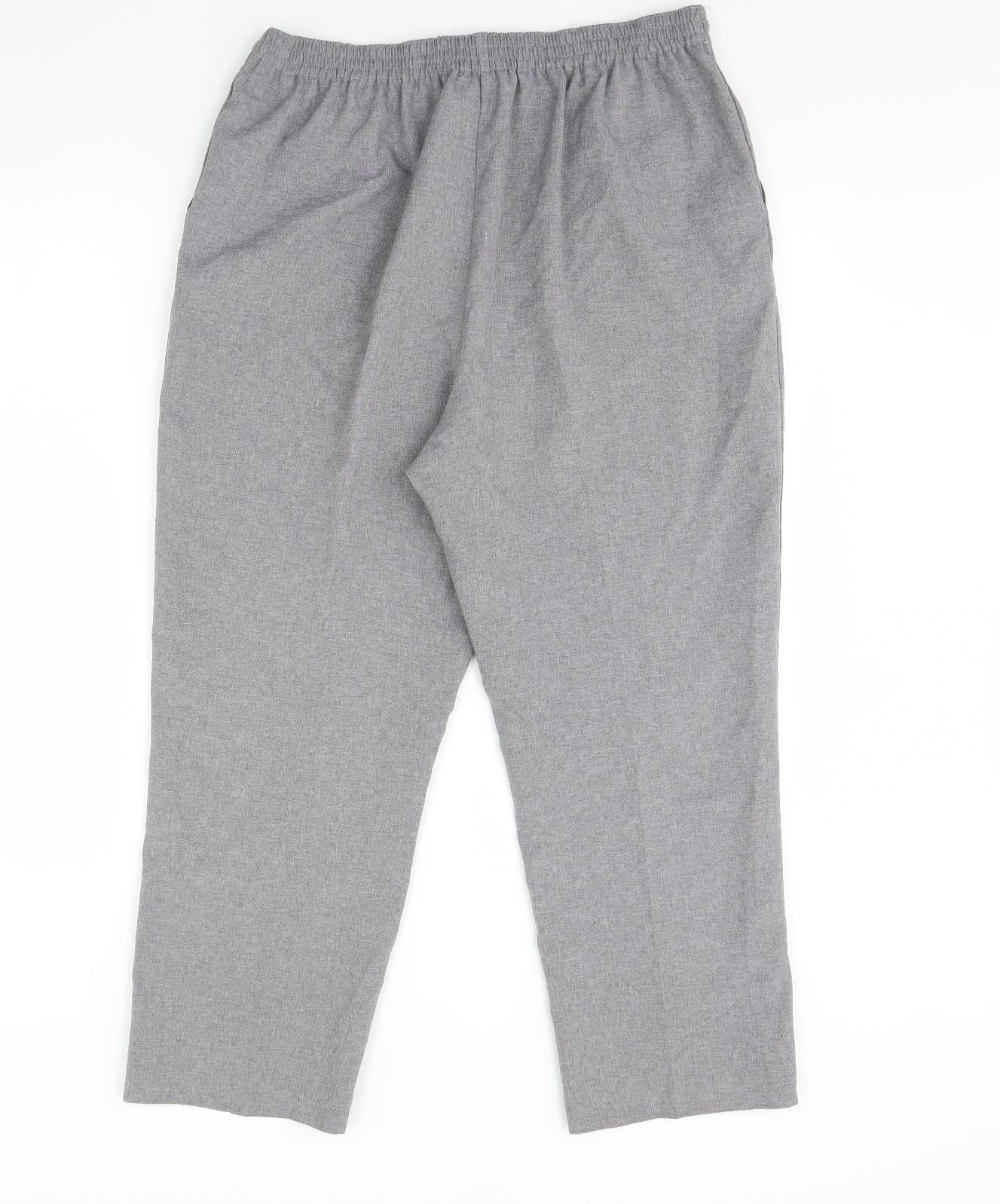 BHS Womens Grey   Trousers  Size 14 L29 in