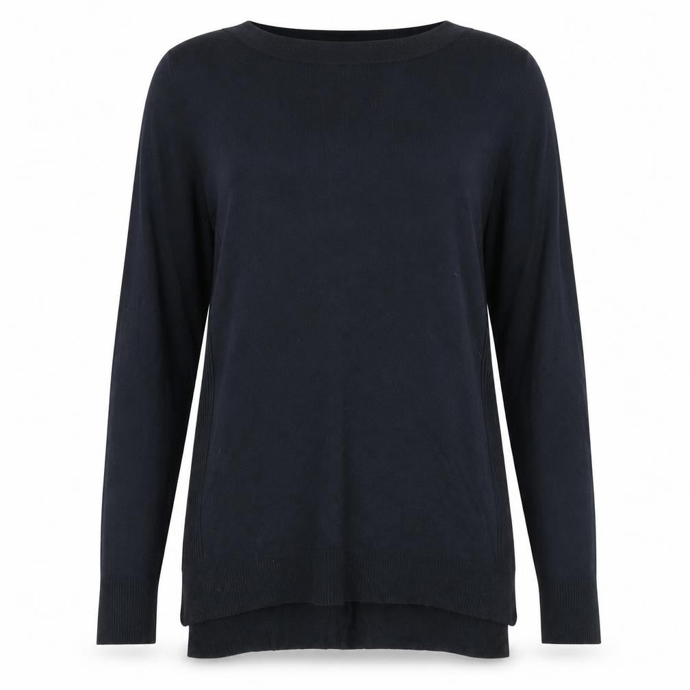 F&F Womens Blue  Knit Pullover Jumper Size 8