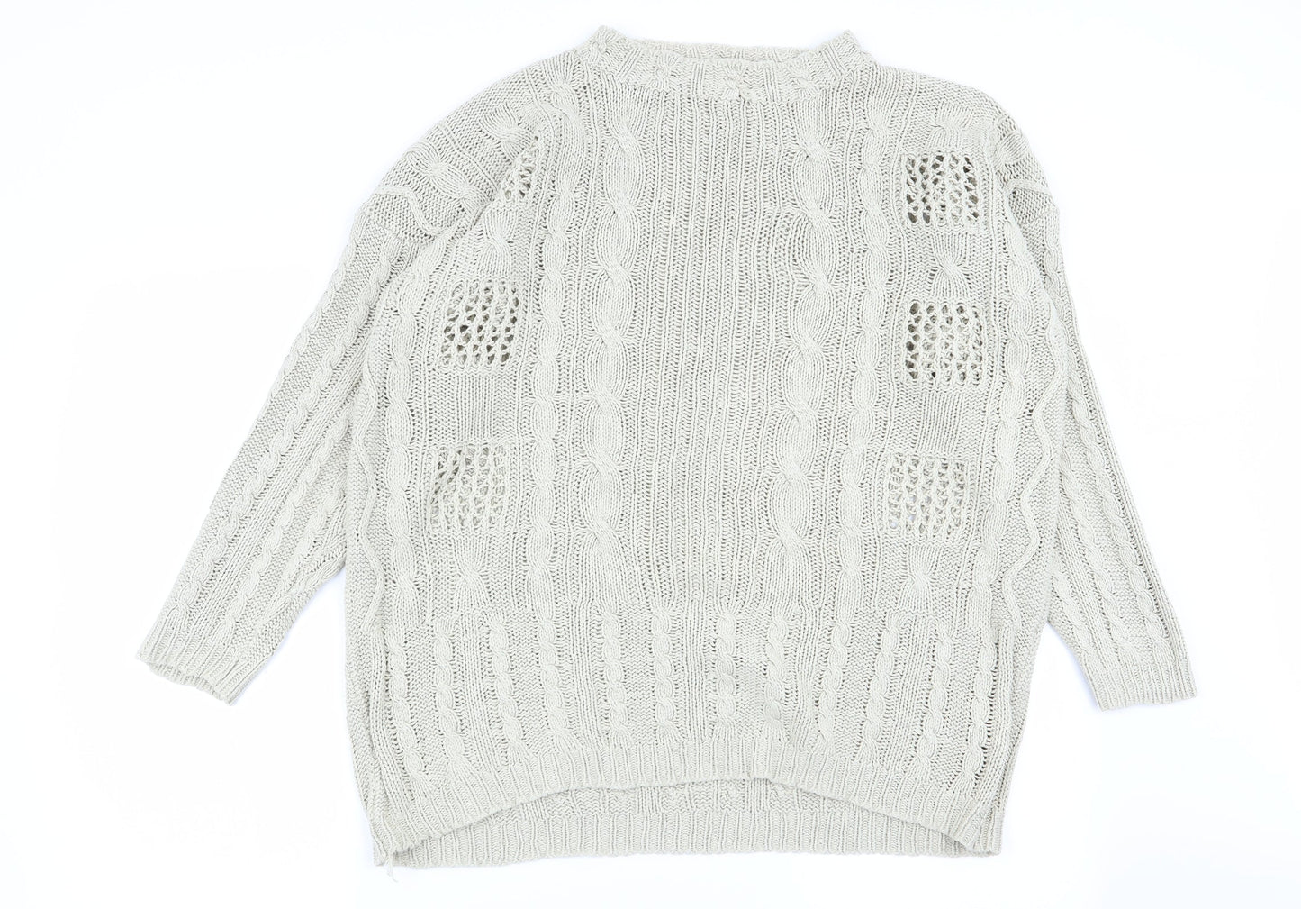 Preworn Womens Beige   Pullover Jumper Size M