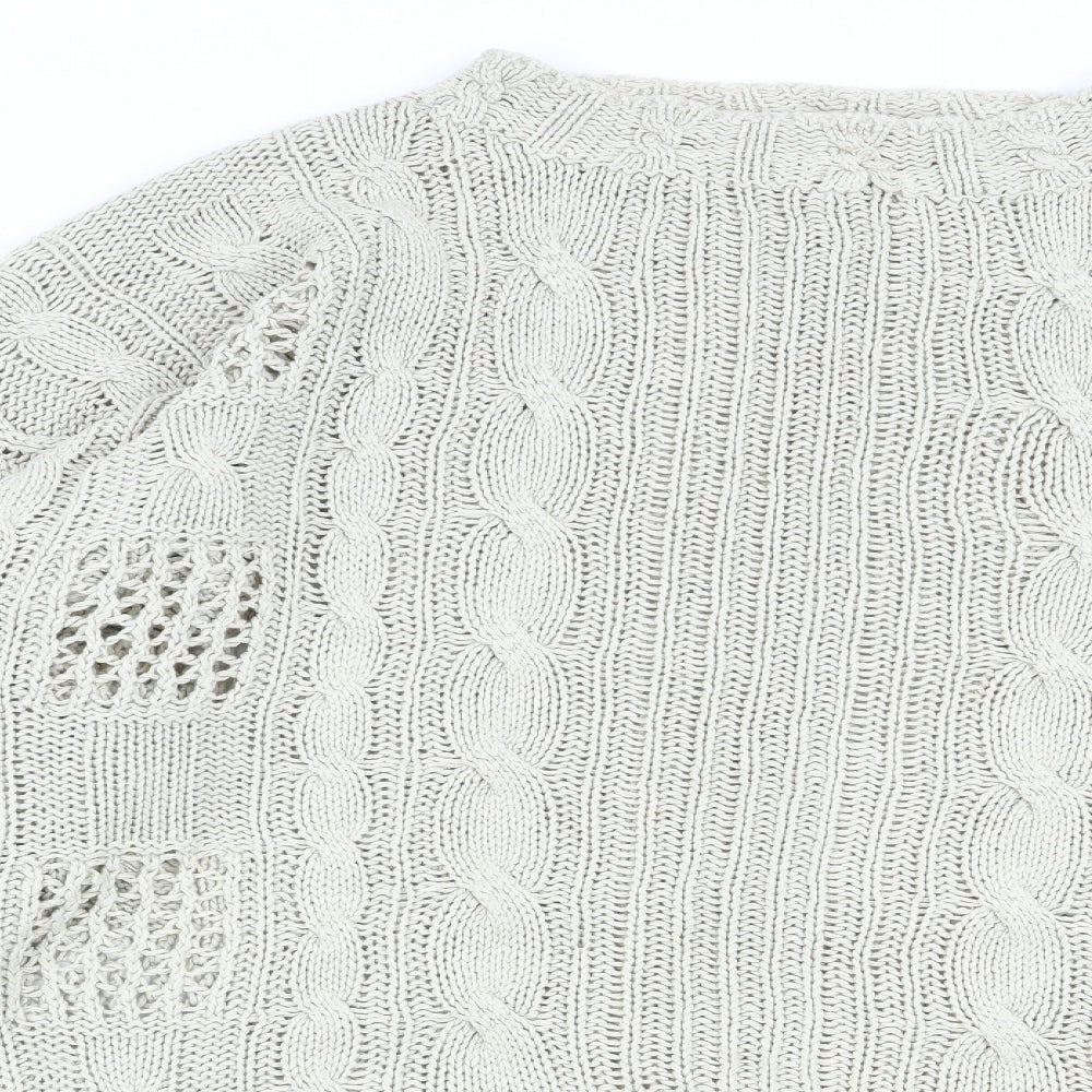 Preworn Womens Beige   Pullover Jumper Size M