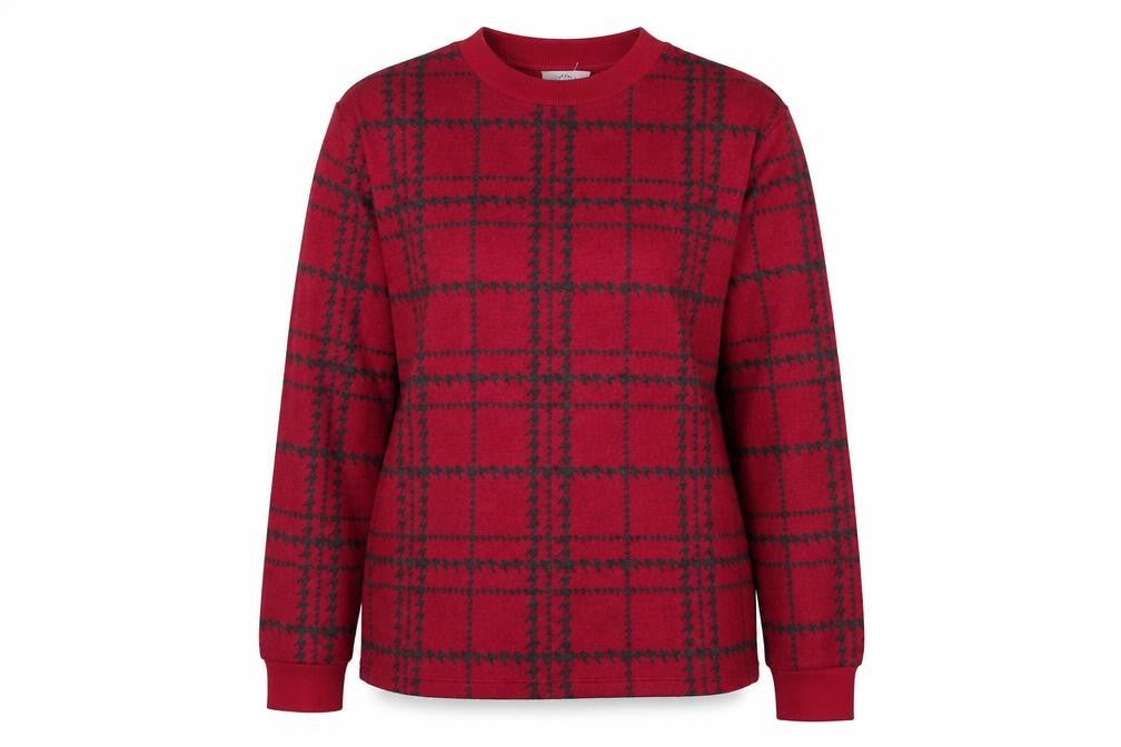 NEXT Womens Multicoloured Check  Pullover Jumper Size 14