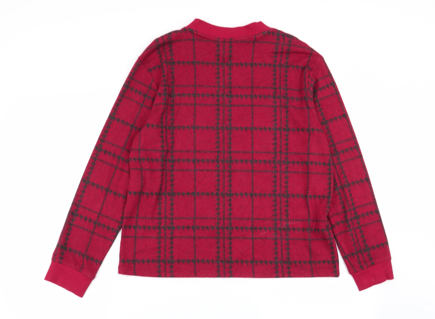 NEXT Womens Multicoloured Check  Pullover Jumper Size 14