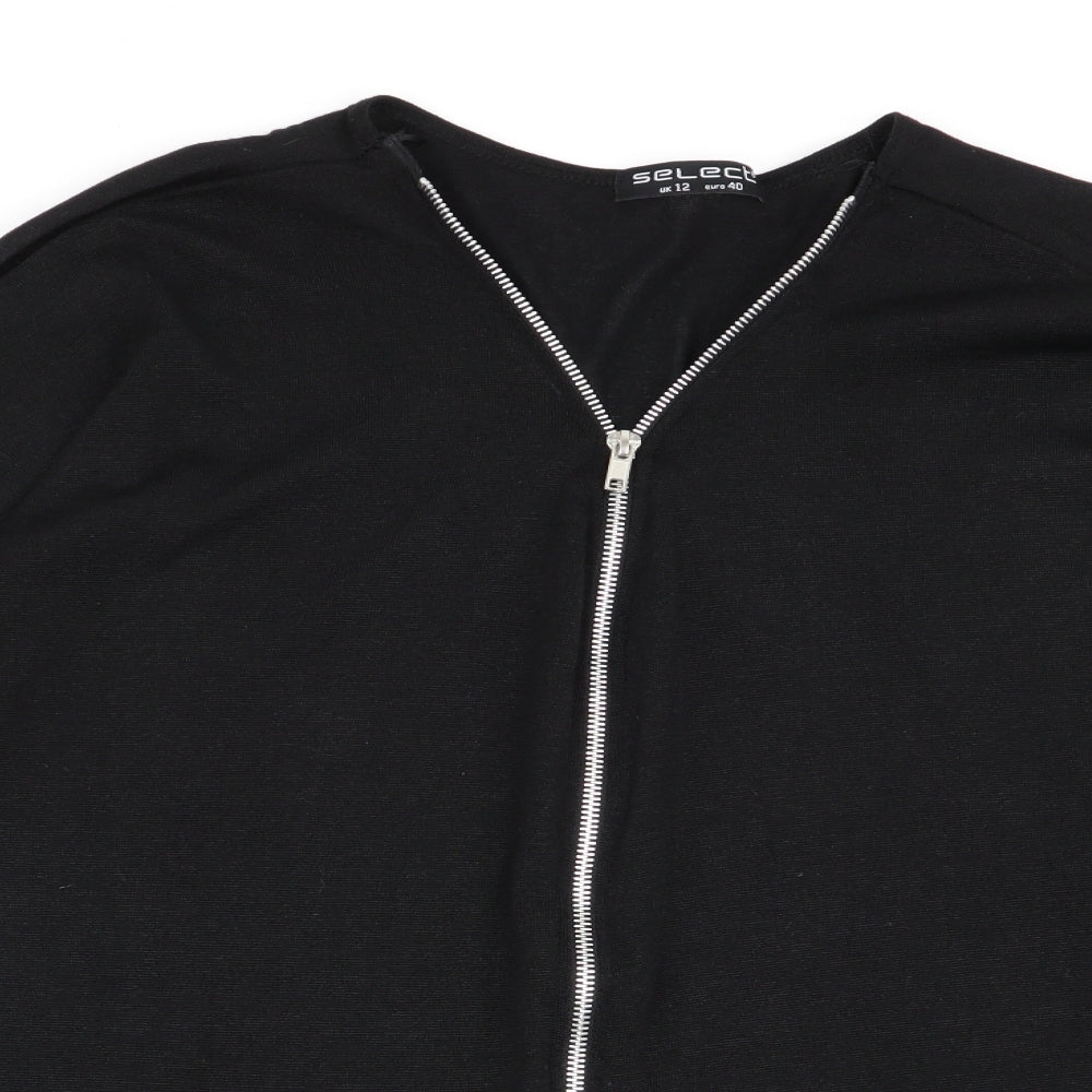 Select Womens Black   Pullover Jumper Size 12