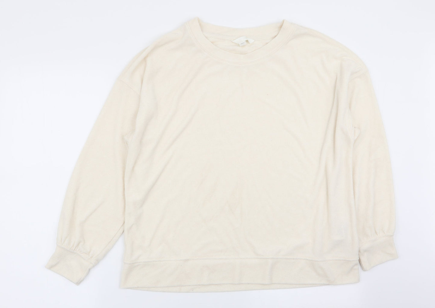 H&M Womens Ivory   Pullover Jumper Size 8