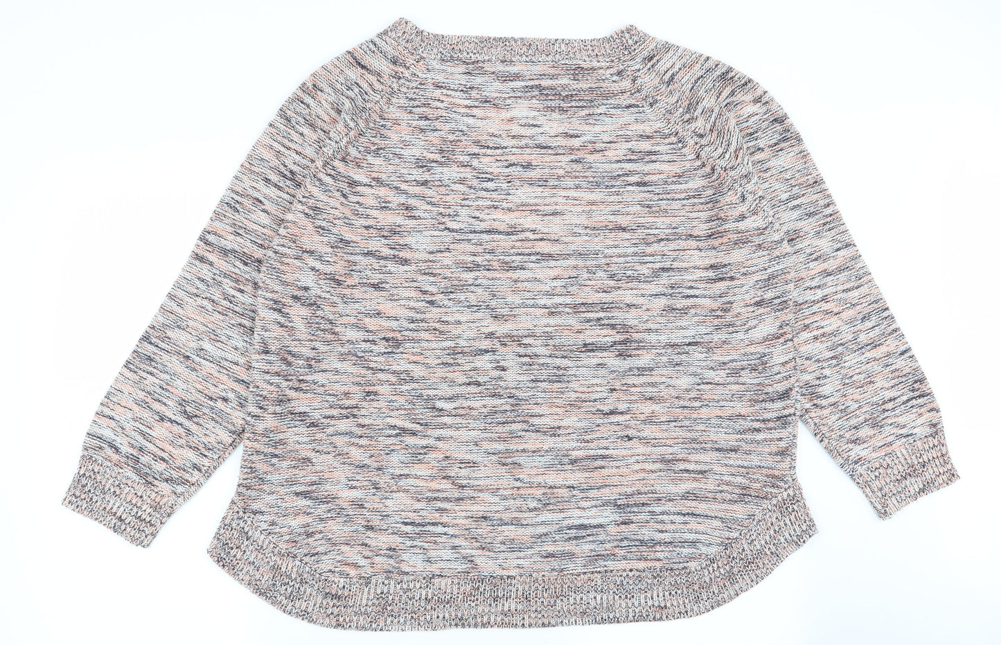 Preworn Womens Multicoloured Geometric  Pullover Jumper Size XL
