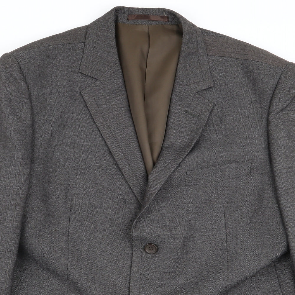 New Look Mens Grey   Jacket Blazer Size 44