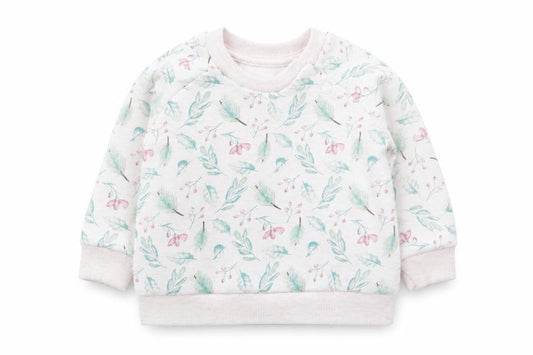Primark Girls Multicoloured Floral  Pullover Jumper Size 3-6 Months
