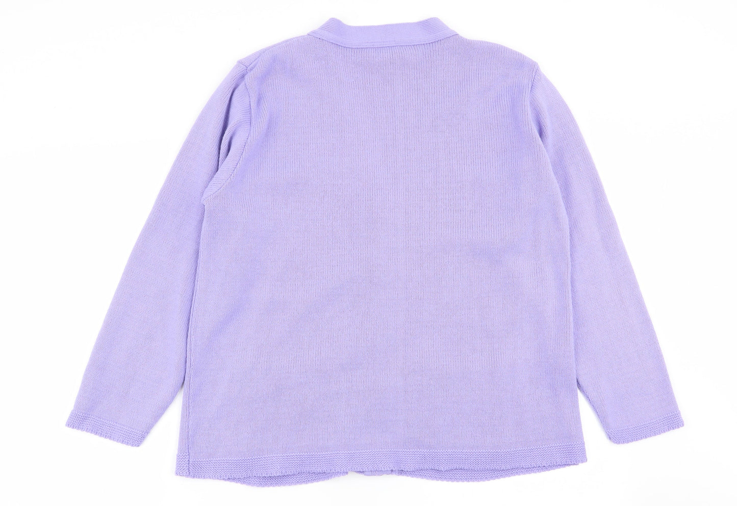 Florida Womens Purple   Cardigan Jumper Size M
