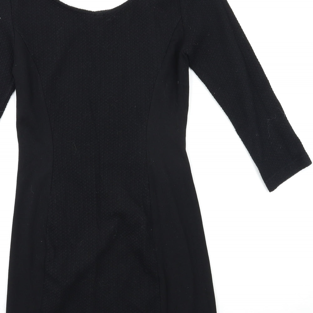 H&M Womens Black   A-Line  Size S