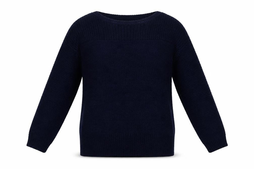 Wallis Womens Blue  Knit Pullover Jumper Size S