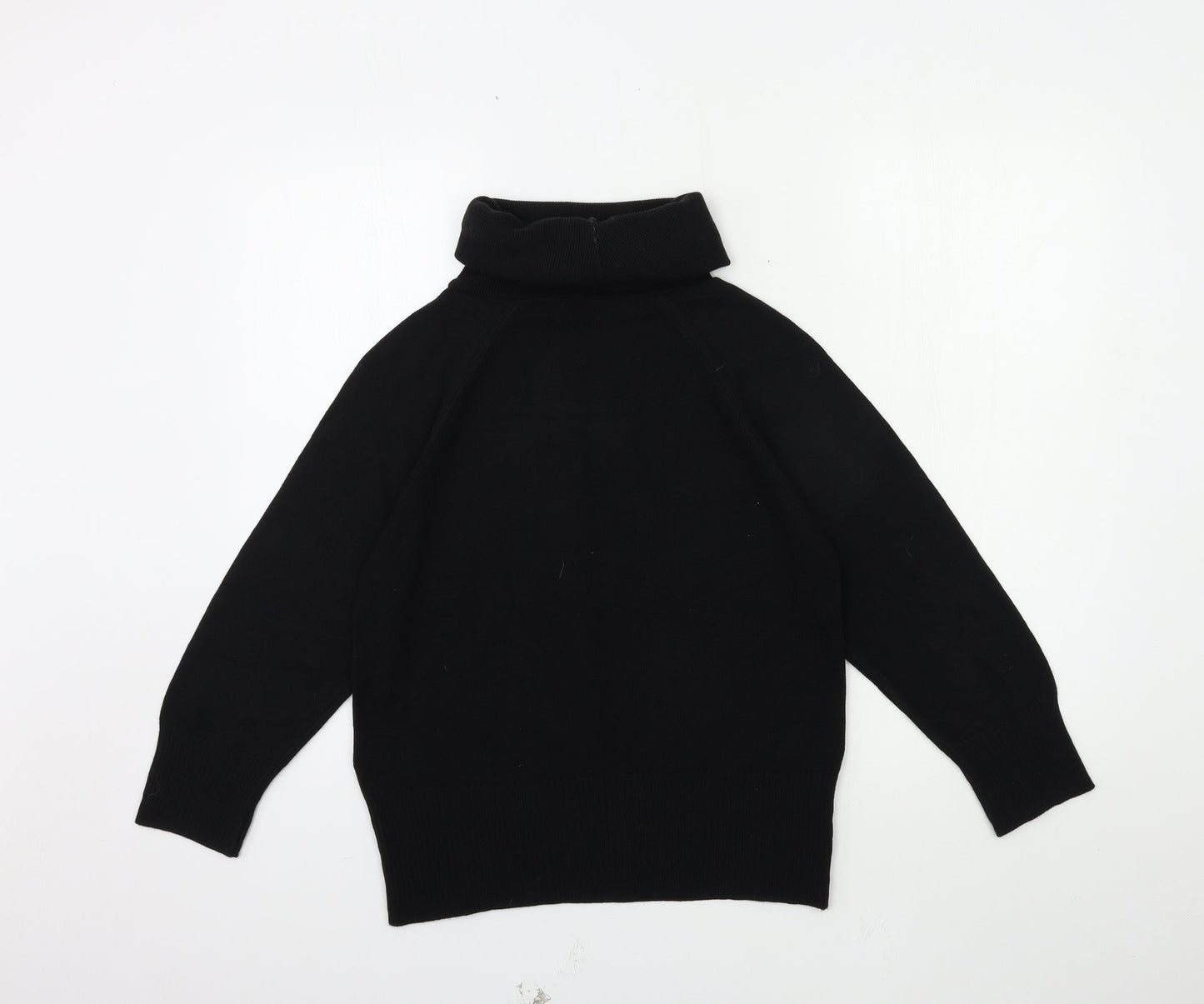 Essentials Womens Black  Knit Pullover Jumper Size 14